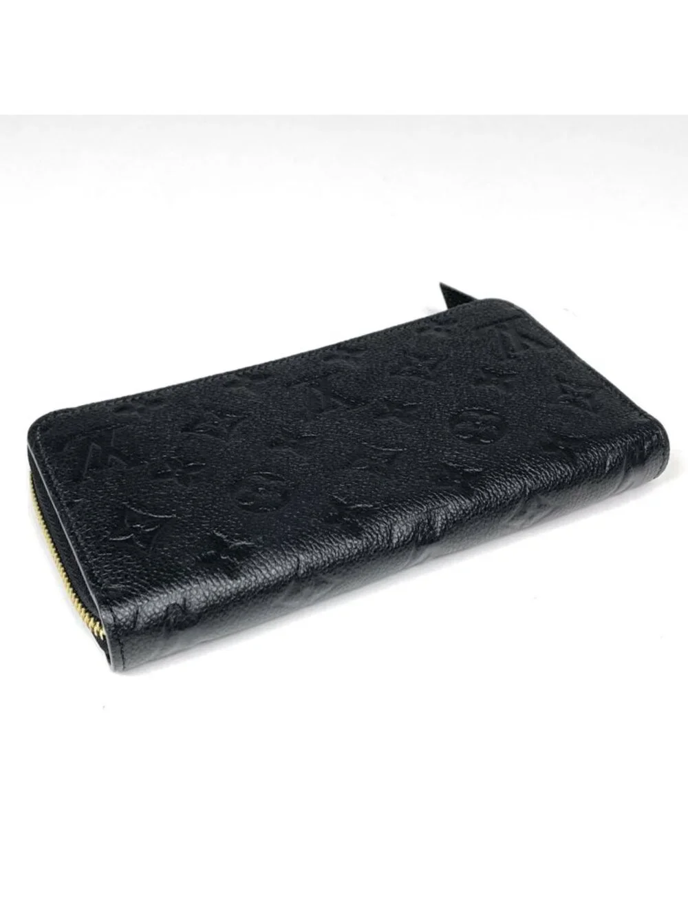 Louis Vuitton Zippy Wallet Zip Around Monogram Empreinte Noir